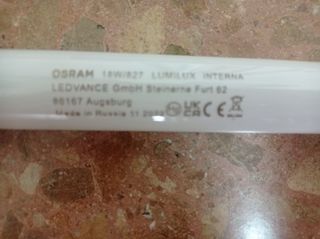 6x Tubos fluorescentes Osram T8