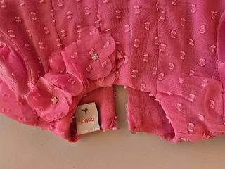 Vestido rosa Boboli verano t.18-24 meses