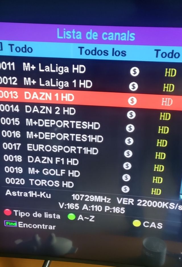 Receptor de satélite IRIS 1900 HD