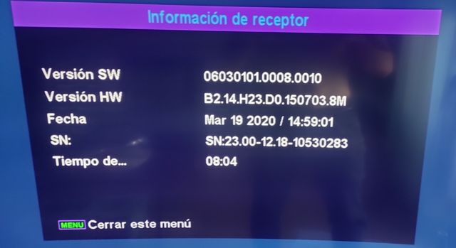 Receptor de satélite IRIS 1900 HD