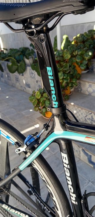 Bicicleta Bianchi de Carbono