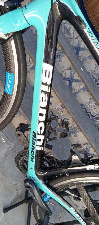 Bicicleta Bianchi de Carbono