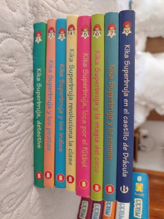Colección libros Kika Súperbruja 

