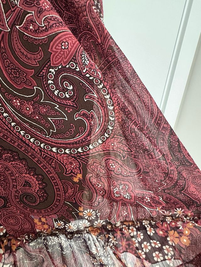 Abito stampato stile boho - come nuovo