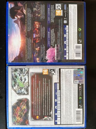 Juegos PS4 12€/unidad