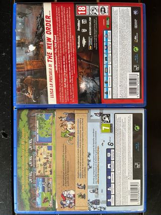 Juegos PS4 12€/unidad