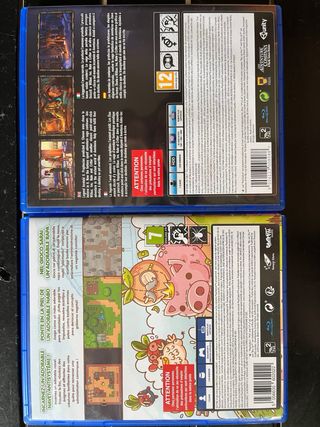 Juegos PS4 12€/unidad