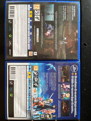 Juegos PS4 12€/unidad