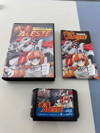 Musha Aleste Sega Mega Drive MegaDrive MD Jap 