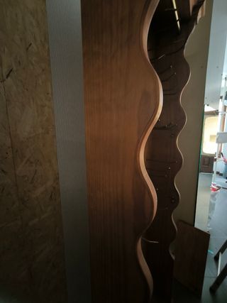Mueble de entrada de madera