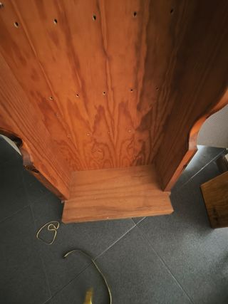 Mueble de entrada de madera