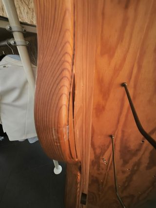 Mueble de entrada de madera