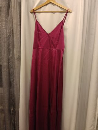 Vestido fucsia talla L/XL