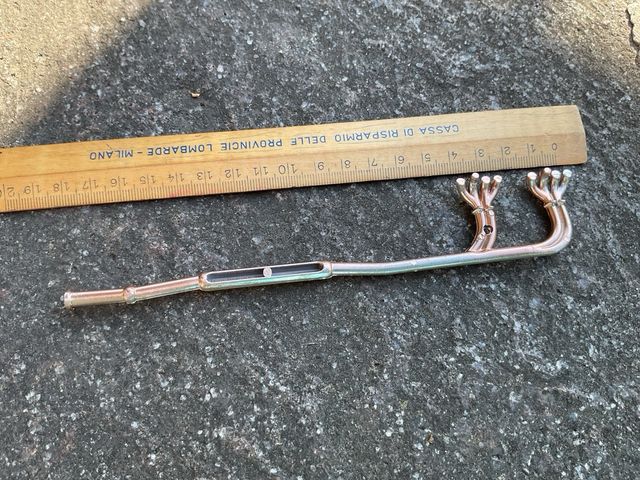 Tubi scarico 1/18 per modellini auto