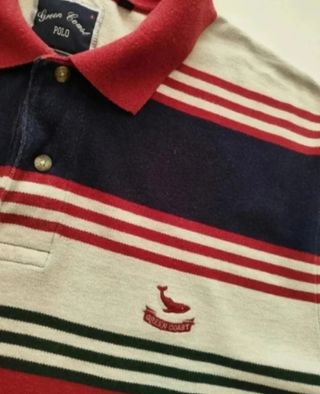 Polo Green Coast Rayas Multicolor
