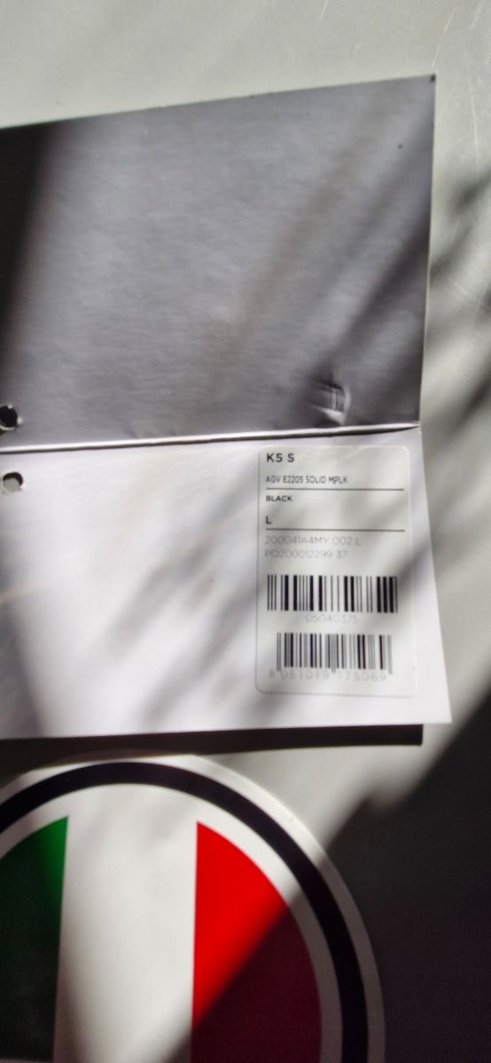 Casco Moto AGV K5 S Negro Integral