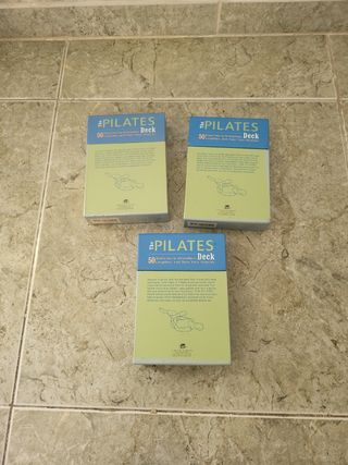 Set de 3 Mazos de Cartas Pilates