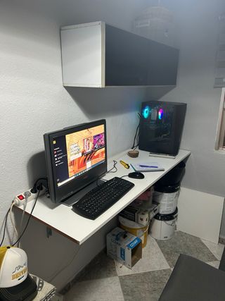 PC Gaming Negro como Nuevo