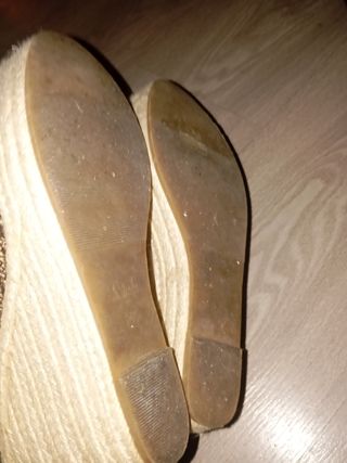 Zapatos de plataforma dorados Shein