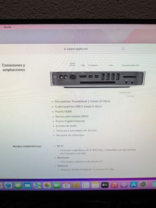 Mac Mini 2014 Plata