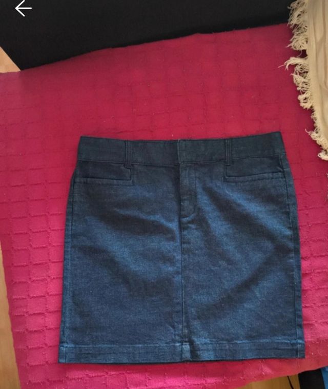 Falda Mini Tommy Hilfiger Azul