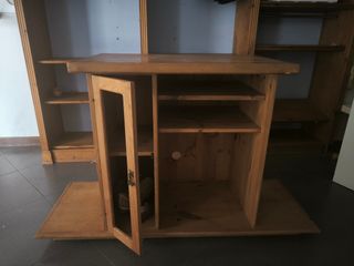 Mueble para  TV, para  entrada madera