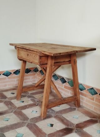Mesa Tocinera Antigua Madera
