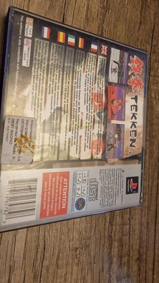 PS1 Tekken Platinum completo 