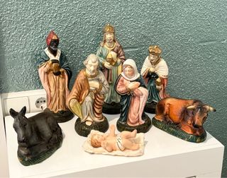 Belén antiguo figuras 