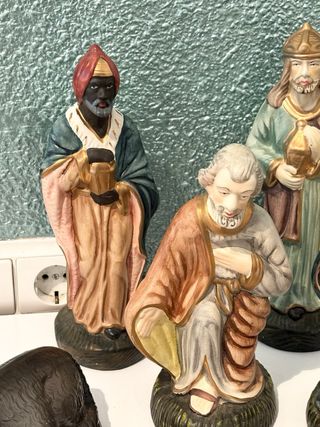Belén antiguo figuras 