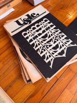 U&lc revistas tipografía y diseño