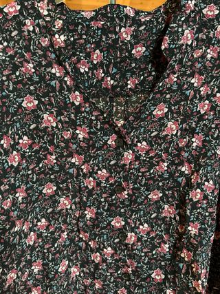 Camicetta donna manica lunga floreale