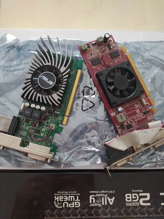 2 Tarjetas Gráficas ASUS