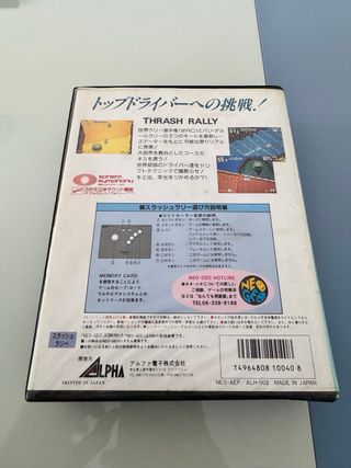 Thrash Rally SNK Neo Geo AES NeoGeo NG Jap