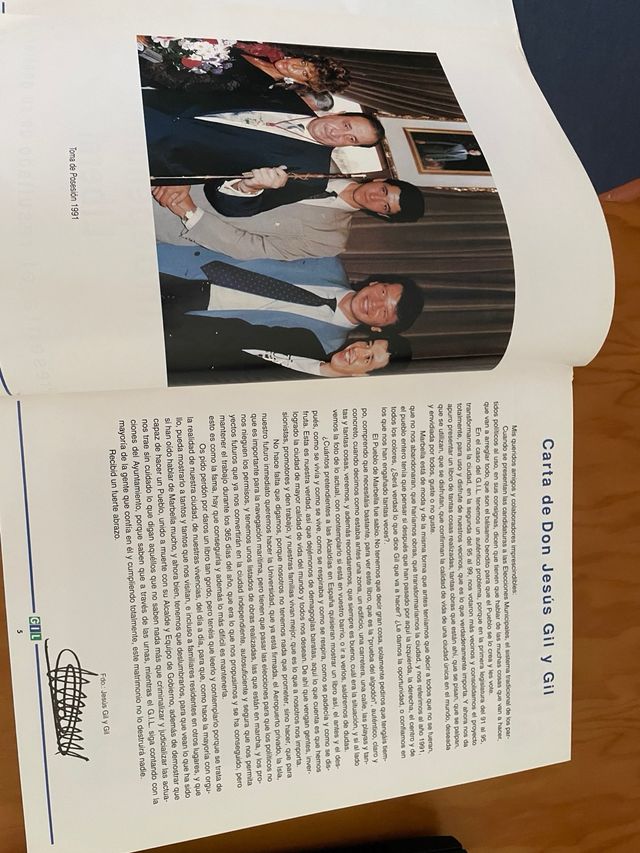 Marbella Balance de gestión GIL 1991-1999