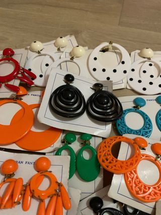 Pendientes Sevillanas Multicolor