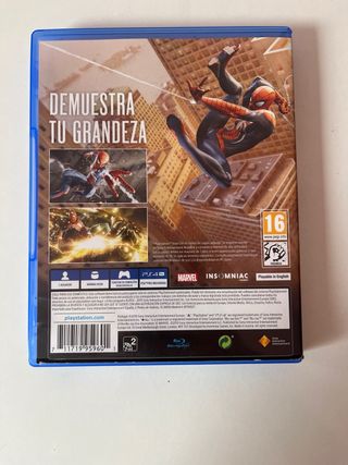 Spider-Man Edición Juego del Año PS4