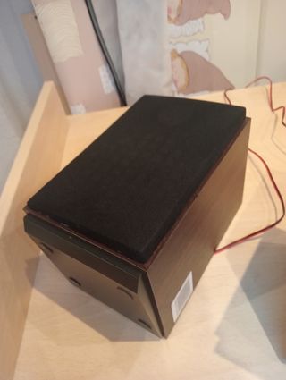 2 Altavoces de madera