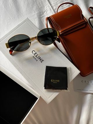 Gafas Celine Triomphe Doradas