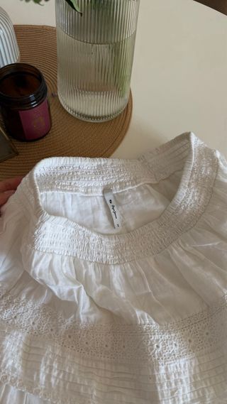 Falda Pepe Jeans Boho Blanca