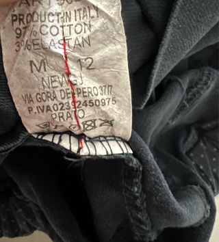 Pantaloni Uomo Blu Taglia M