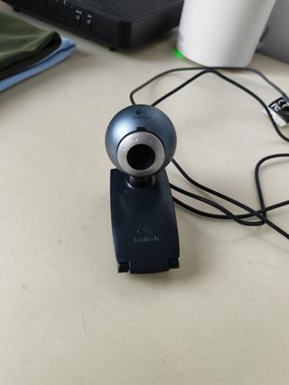Webcam Logitech Gris
