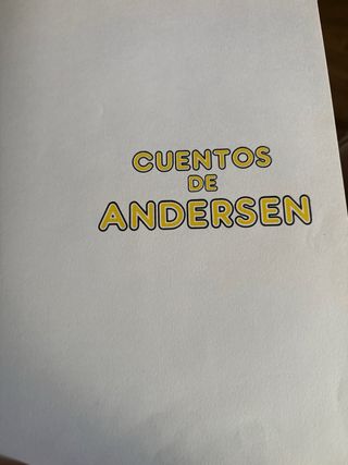Cuentos de andersen