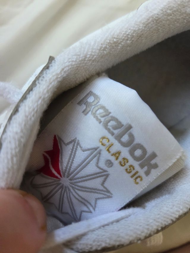 Zapatillas Rebook blancas Solo envio