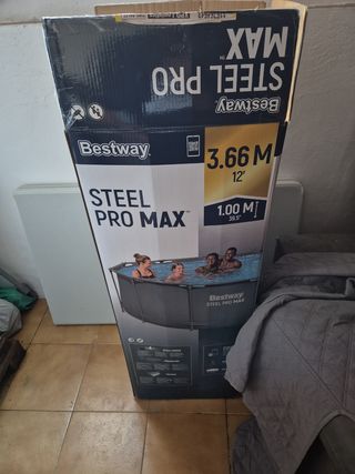 Piscina Bestway Steel Pro Max 3.66m