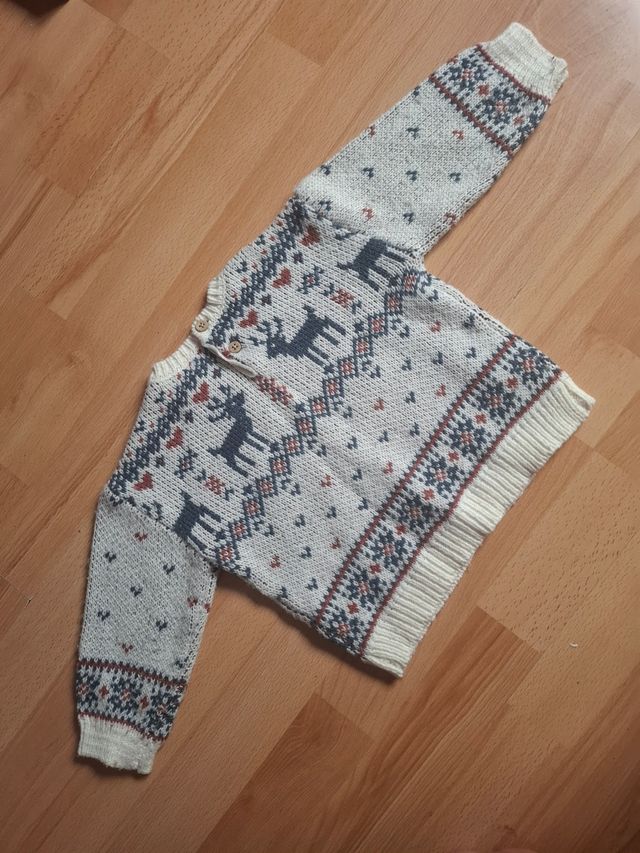 Jersey infantil reno y corazón