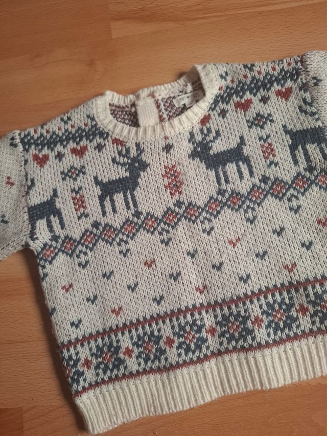 Jersey infantil reno y corazón