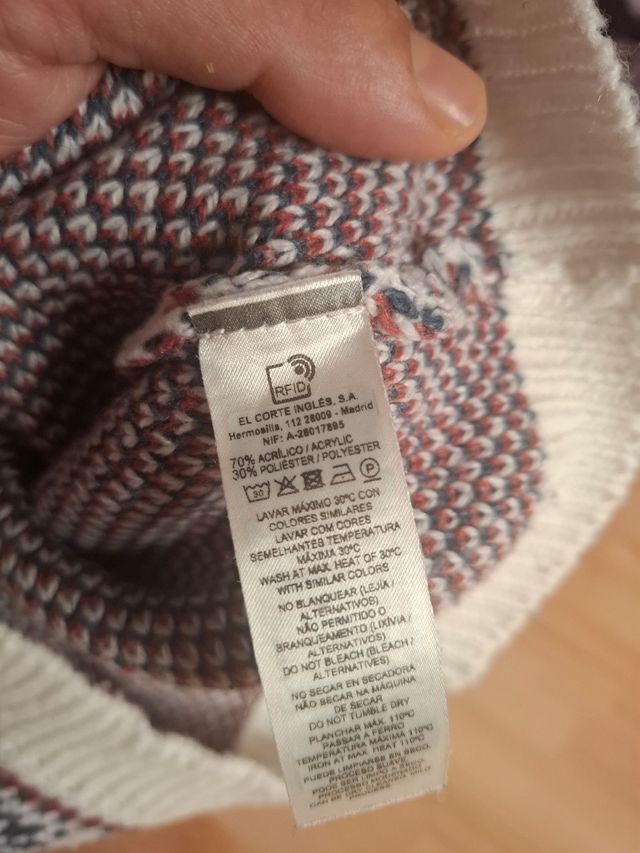 Jersey infantil reno y corazón