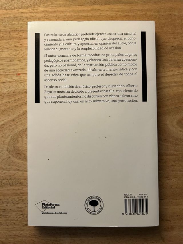 Contra la nueva educación (Spanish Edition)