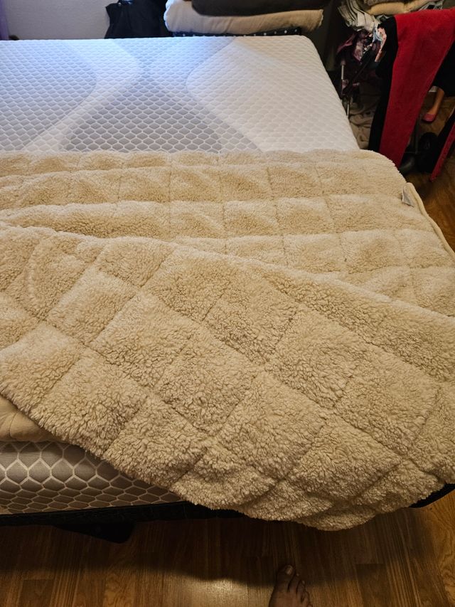 Colcha Zara Home Beige 1.50x2m